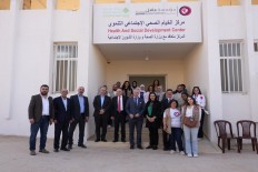 السفير البلجيكي يزور مراكز مؤسسة عامل في العرقوب والخيام