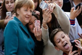 ميركل تنال جائزة 